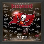 Highland Mint Obraz Tampa Bay Buccaneers NFL Signature Logo 2023