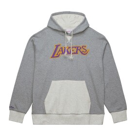 Mitchell & Ness Pánská mikina Los Angeles Lakers NBA Heritage Fleece Hoodie Velikost: L