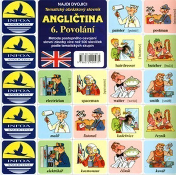 Najdi dvojici Angličtina Povolání
