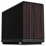 Lian Li DAN Cases A3-mATX Wood edition černá / mATX / mini-ITX / 2x USB-A 3.0 + USB-C 3.1 / bez zdroje (A3- MATX-WD BLACK)