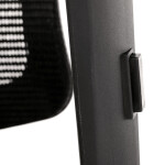 Kancelářská židle, potah bordó látka a černá síťovina MESH, houpací mech.