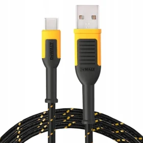 DeWalt DXMA131-1361-DWG černá / Kabel USB / USB-A - USB-C / 1,2 m (DXMA131-1361-DWG)