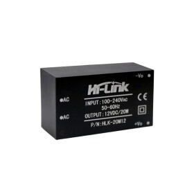 Napájecí zdroj 12VDC 1,6A 20W do DPS
