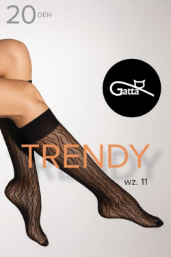 Dámské podkolenky TRENDYLINE KNEE SOCKS 11 NERO UNI