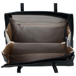 Elegantní dámská koženková kabelka na rameno Miraya, černá