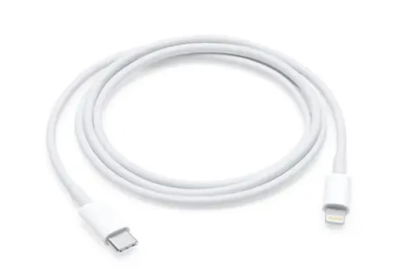 Apple originální datový kabel Lightning na USB-C 2m / bílá (MKQ42ZM/A)