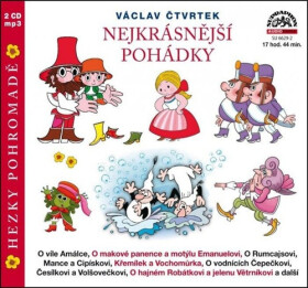 Nejkrásnější pohádky hezky pohromadě - 2 (audiokniha) - Václav Čtvrtek
