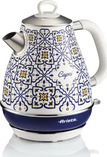Ariete 2869CA Capri bílá / Rychlovarná konvice / 2200 W / 1.7 l / nerez (2869CA)