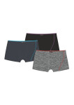 Hladké pánské boxerky Redo 3XL-5XL směs barev 3XL