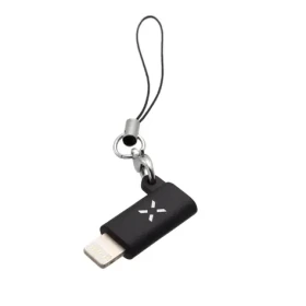 FIXED Link Redukce pro nabíjení a datový přenos z microUSB na Lightning černá (FIXA-ML-BK)