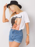 Tričko HB TS 3024.40P bílá L