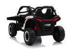 Mamido Elektrické autíčko Buggy UTV KCK 4x4 bílé 24V | 800W | 50 kg | EVA | LED | 2,4Ghz | ECO kůže