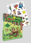 Forest Friends 1 - šanon pro žákovské portfolio + samolepky