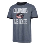 47 Brand Pánské Tričko Columbus Blue Jackets Belridge 47 CAPITAL RINGER Tee Velikost: