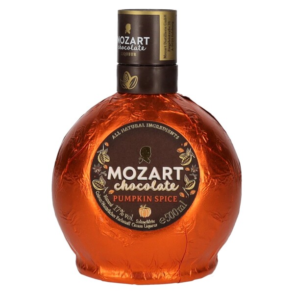 Mozart Chocolate Pumpkin Spice Liqueur 0,5L, 17%