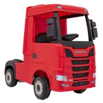 Mamido Elektrický kamion Scania R-SERIE 4x4 červený