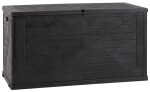TOOMAX WOOD zahradní plastový úložný box 420 L - grafit