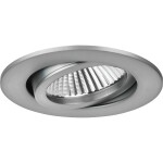 Paulmann 92907 Whirl LED vestavné svítidlo, LED, pevně vestavěné LED, 4.9 W, hliník (kartáčovaný), saténová, sada 3 ks