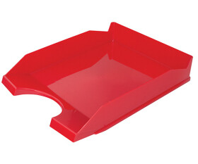 Office Products kancelářský odkladač, A4, PS-PP, červený