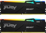 Kingston Fury Beast Black RGB 32GB (2x16GB) DDR5 5600MHz / CL40 / DIMM / ECC / XMP (KF556C40BBAK2-32)