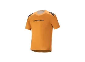 Alpinestars A-Aria Polartec Switch pánský dres krátký rukáv Dark Gold vel.