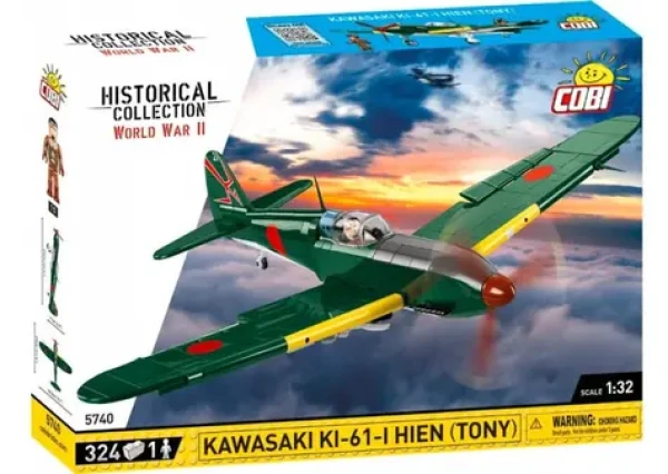 COBI 5740 World War II Japonský stíhací letoun Kawasaki KI-61-I Hien (Tony)