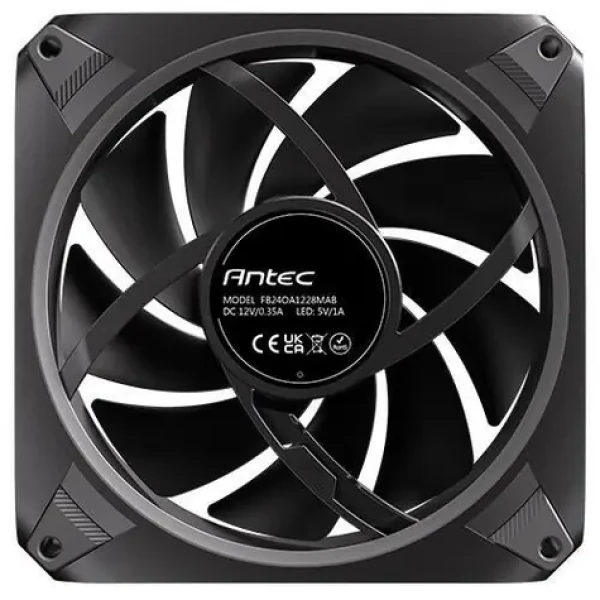 Antec ORBIT 120 ARGB PWM černý 3-Pack / Ventilátor / 120×120×28 mm (0-761345-40059-6)