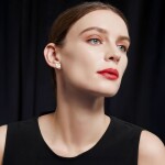 Náušnice v podobě rozkvetlé květiny Medina, Zlatá