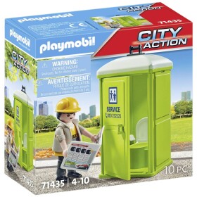 Playmobil® City Action 71435 Mobilní toaleta