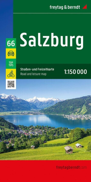 Salzburg 1:150 000 / automapa a rekreační mapa