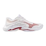 Mizuno Wave Lightning Elite W White/Rose Elegance/Lava Falls - Volejbalová obuv Mizuno WAVE LIGHTNING ELITE V1GC260073 Velikost obuvi v EU: 38