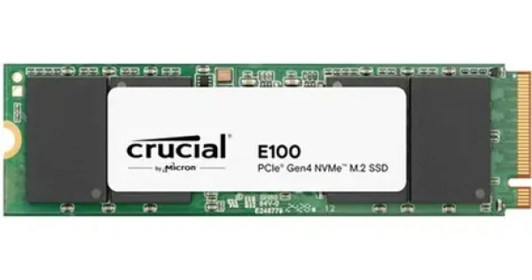 Crucial E100 1TB / M.2 SSD 2280 / PCIe 4.0 / R:5000MBs / W:3000MBs / 3y (CT1000E100SSD8)