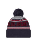 New Era Pánská zimní čepice Columbus Blue Jackets NHL Pom Wordmark