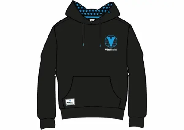 Vitalbaits Mikina Hoody Blue XL (30-0014)