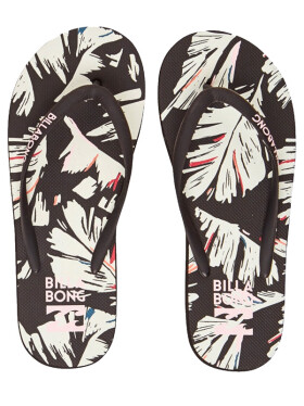 Billabong DAMA FEATHER BLK PEB dámské žabky