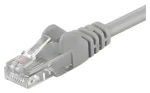 Goobay 68439 U/UTP Cat6 šedá / Patch kabel / 1 m / RJ-45 (68439)