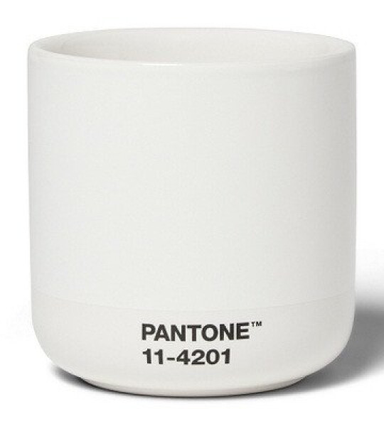 PANTONE Cortado termo hrnek - Cloud Dancer 11-4201 (barva roku 2026)