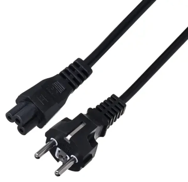 SAVIO CL-67 černá / Napájecí kabel / H03VV-F / 1,2 m / 250 V / 2,5 A (cl-67)