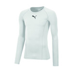 Pánské termo tričko LIGA Baselayer LS 655920-04 Bílá - Puma bílá - vzor L