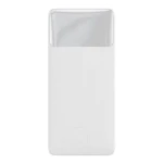 Baseus Bipow Powerbank 10000mAh bílá / 15W / 2x USB-A / 1x USB-C (PPBD050002)