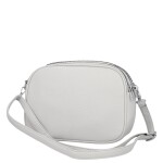 Trendy dámská koženková crossbody kabelka Fulla, šedá