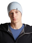 Unisex merino čepice ICEBREAKER Unisex Merino 260 O Vertex Rev Beanie ChilW, Snow/Zinc Blue/J