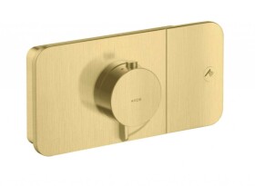 AXOR - One Termostatická sprchová baterie pod omítku, kartáčovaná mosaz 45711950