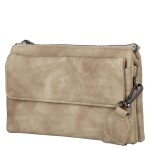 Trendy dámská crossbody kabelka Trina, krémová
