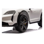 Mamido Elektrické autíčko Porsche Taycan Turbo S bílé