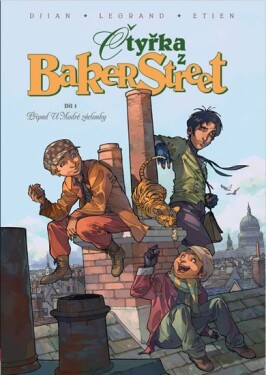 Čtyřka z Baker Street 1 - Případ U Modré záclonky - J. B. Djian