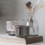 Ib Laursen Mini obal na květiny Hilda Soil, hnědá barva, keramika