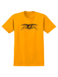 Antihero BASIC EAGLE GOLD/BLK pánské tričko krátkým rukávem
