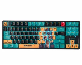 A4tech Bloody AT87 RENEGADE / Herní klávesnice / TKL / Alpha Optical Switch / RGB / USB (A4TKLA47623)