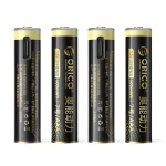 Orico Ener-G EG7C černá / Nabíjecí baterie AAA / USB-C / 1,5V / 500mWh / 4 ks